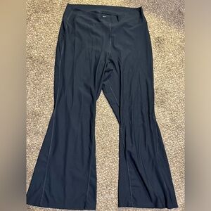 High Wasted Ribbed Flare